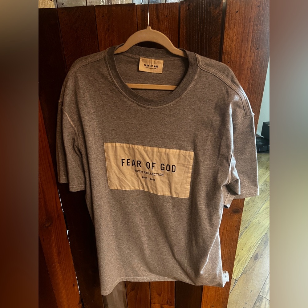Fear of God 6th Collection RARE! -Heather Gray Tee